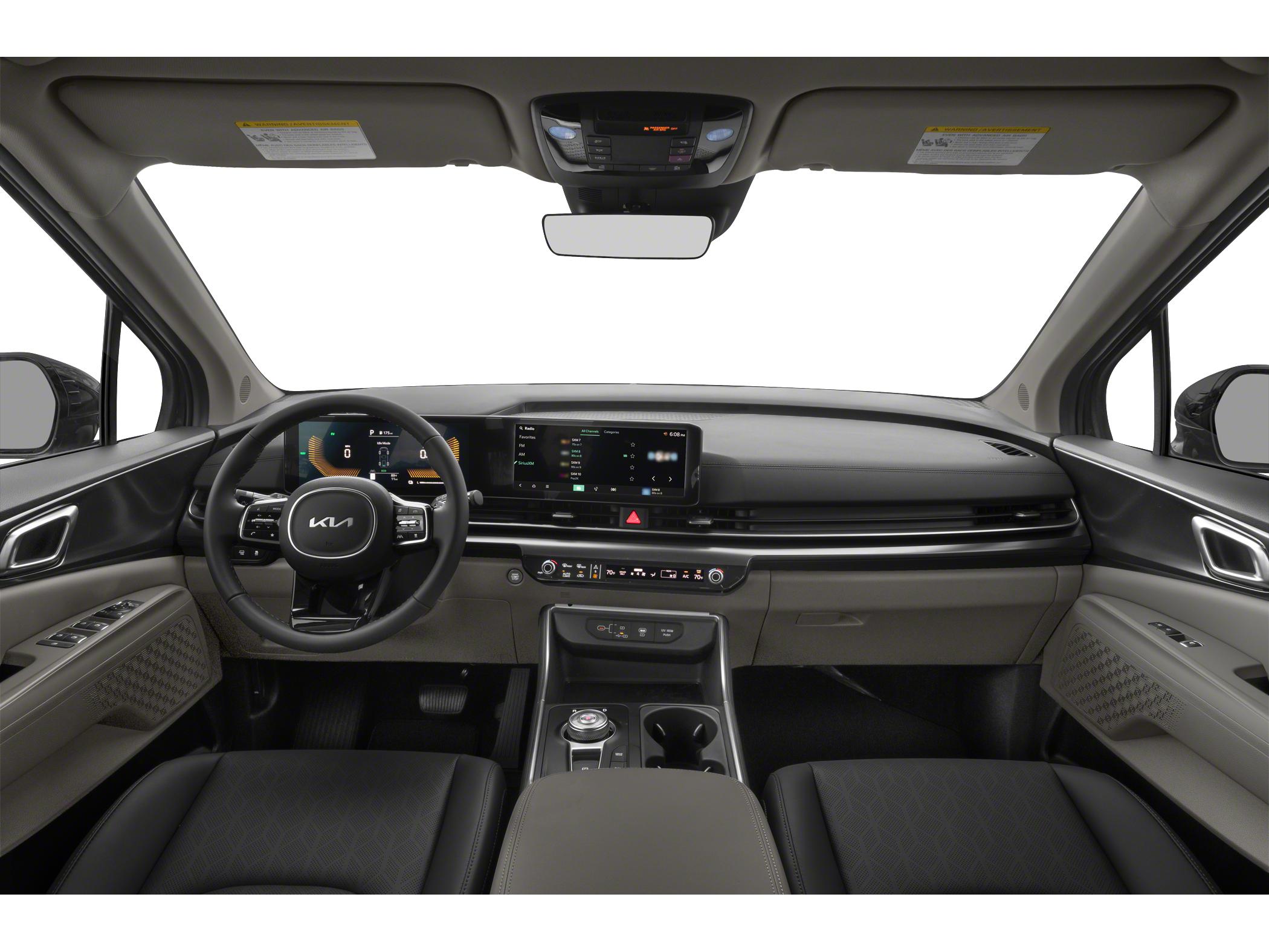 2027 Kia carnival interior — dashboard