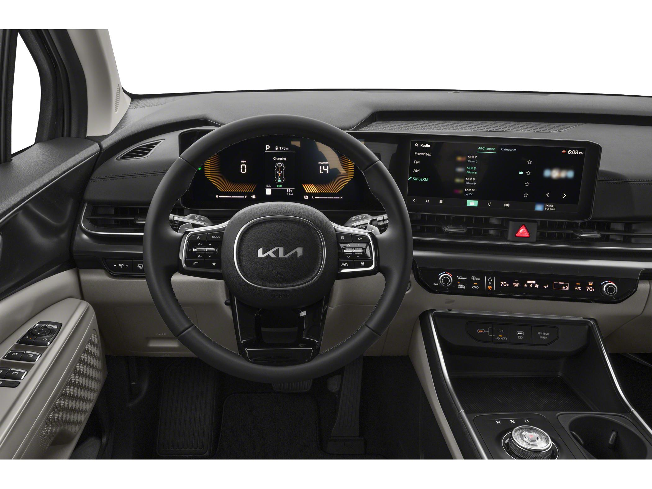 2027 Kia carnival interior — cockpit