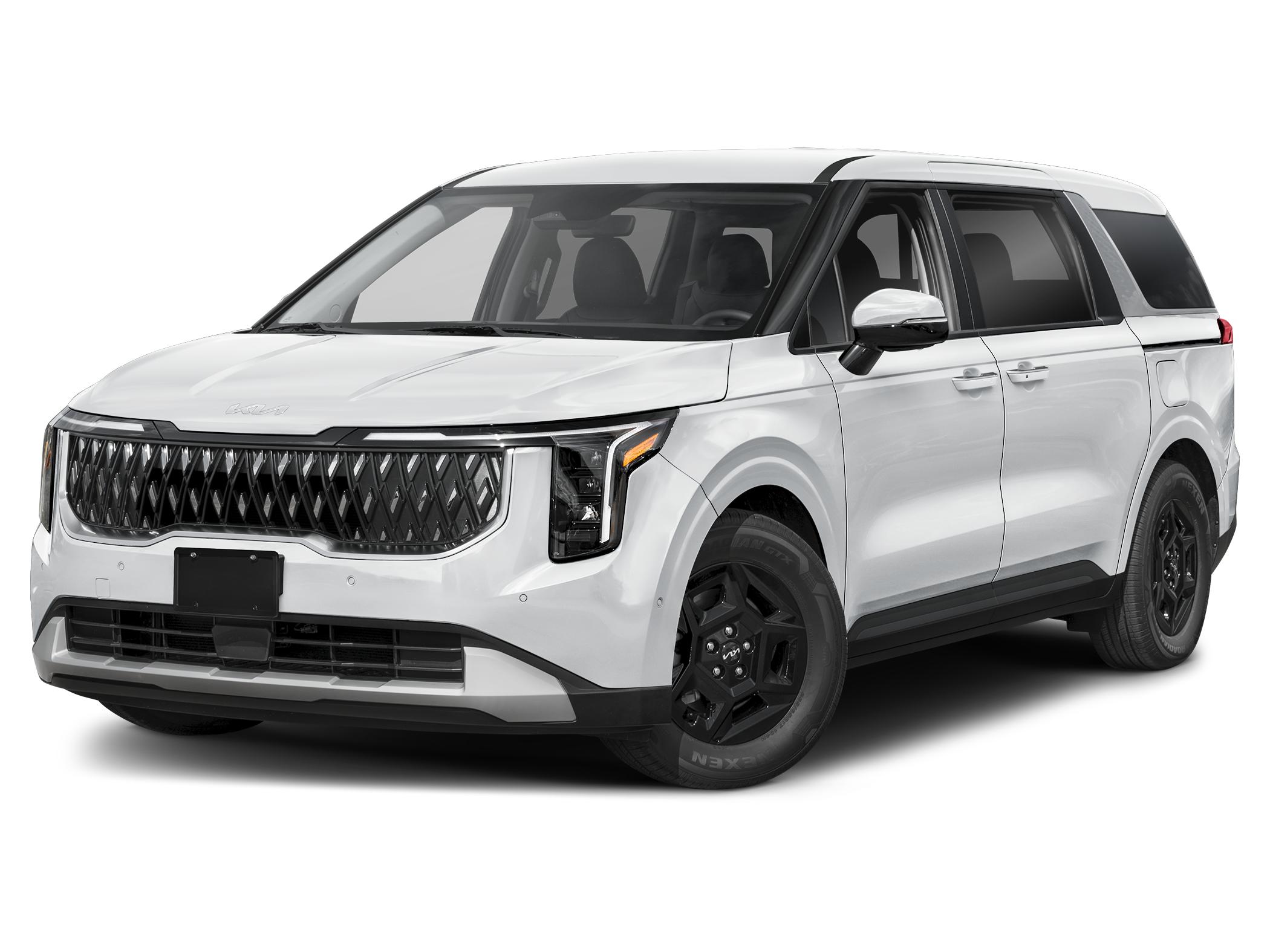 2027 Kia carnival LXS — front three-quarter view