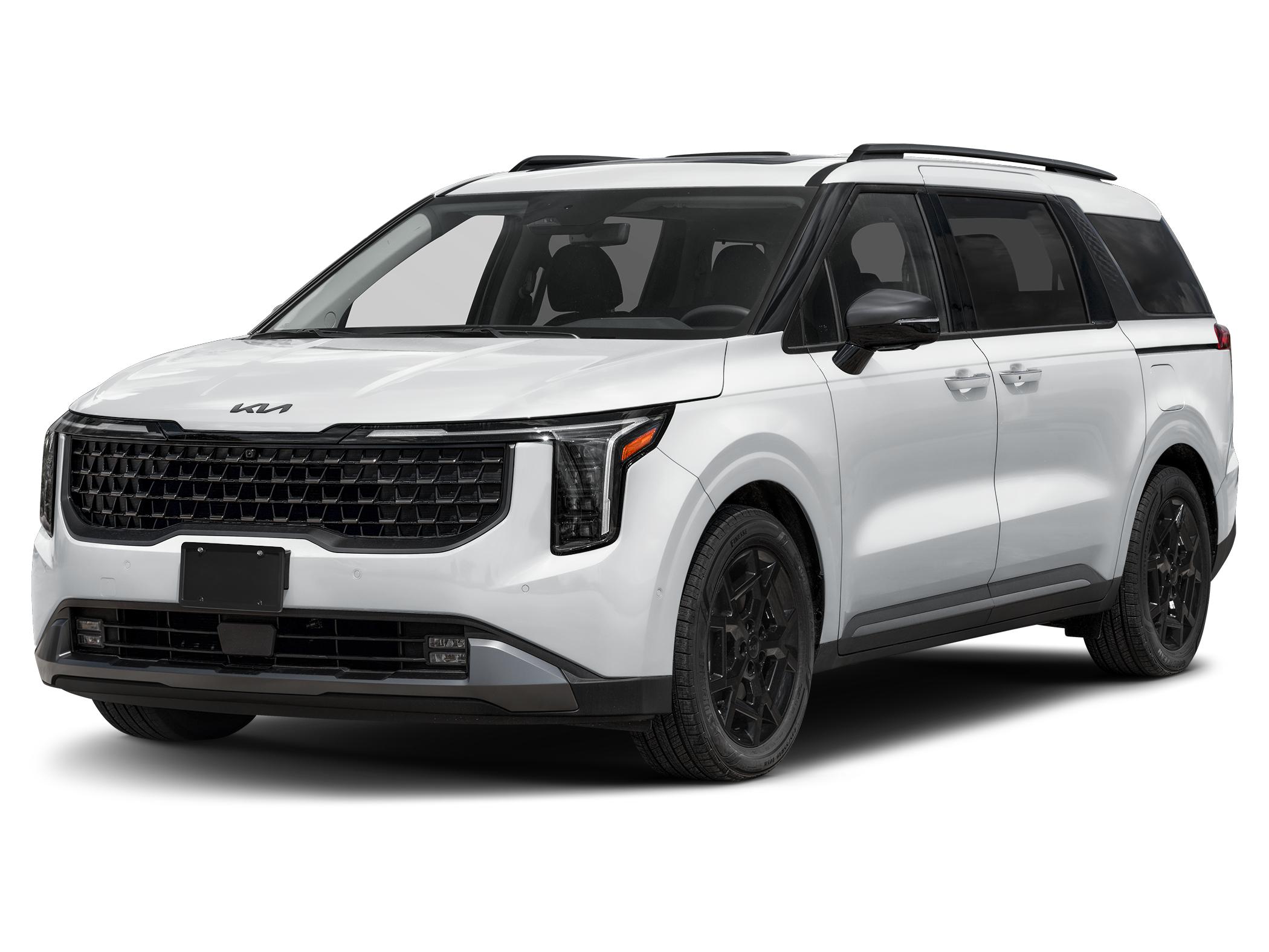 2027 Kia carnival SX Prestige — front three-quarter view