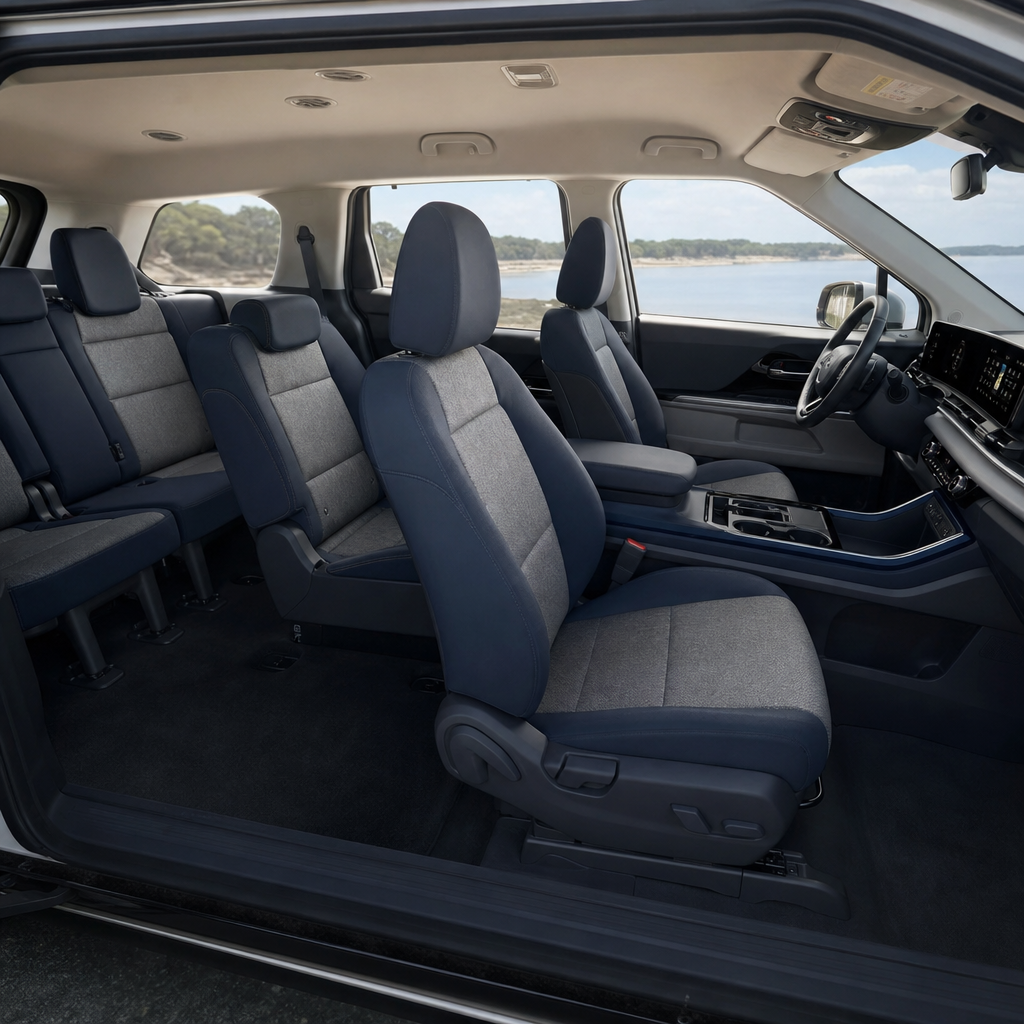 2027 Kia carnival SX — Navy/Gray