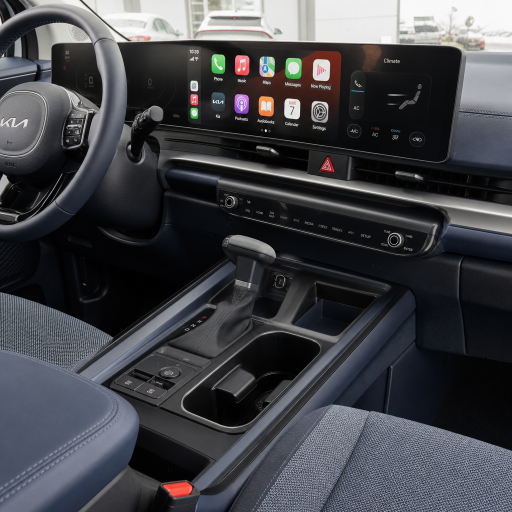 2027 Kia carnival SX — Navy/Gray