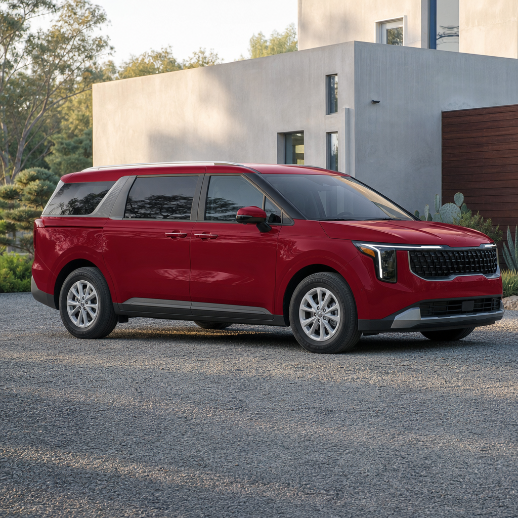 2027 Kia carnival LXS — Flare Red