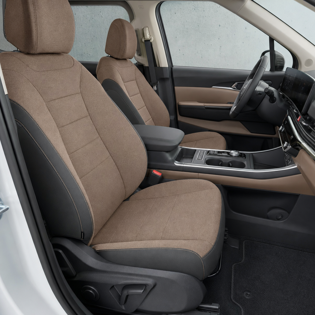 2027 Kia carnival SX — Tuscan Umber/Off-Black